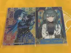 学マス　クリアカード　手毬　箔押し