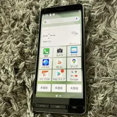 BASIO KYY47 シルバー 約5.0インチ
