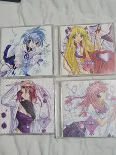 CD ギャラクシーエンジェル　キャラクターファイル　4枚セット