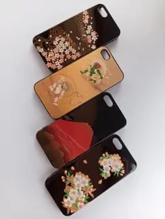 iphone5 漆芸カバー 4種まとめ売り