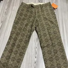 pa5 新品未使用品　STYLE WORKS 総柄スリムチノパン　46
