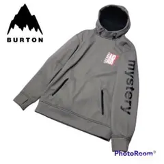 《美品》BURTON バートン フーデッド パーカー グレー ボンディング
