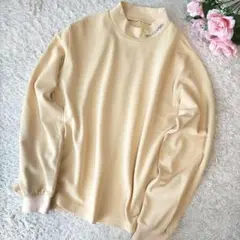 blacku0026White ゴルフウェア トレーナー レモン色 L a2947