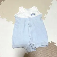 ファミリア ノースリーブロンパース 60～75cm