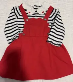 ジャカディ　ジャンパースカートインナーセット18M
