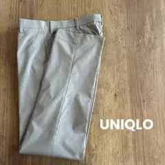 ユニクロ UNIQLO 感動パンツ（ウルトラライト・コットンライク） ベージュ