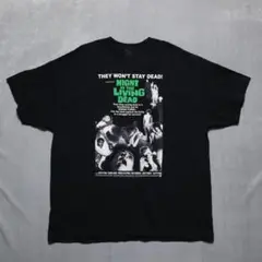 メンズXXL【A品】USA古着ムービーTシャツ黒1967