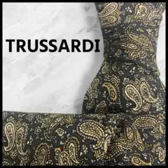 【訳あり】TRUSSARDI トラサルディ ネクタイ ペイズリー柄