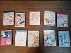 ディズニーリゾート　メモ帳10冊