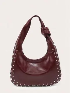 SHEINリベットデコレーション ショルダーバッグ