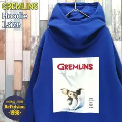 GREMLINS　グレムリン　パーカー　ギズモ　映画　デカロゴ　ゆるだぼ