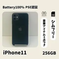 ☘️電池新品☘️ iPhone 11 256GB ブラック SIMフリー 本体