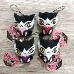 わちふぃーるど　ダヤン　ベベダヤン Bebe Dayan マスコット　4個セット