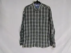 良品！Hush Puppies ハッシュパピー　チェック柄長袖シャツ　Lサイズ