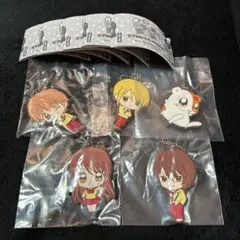 極上!!めちゃモテ委員長 カプセルラバーマスコット 全5種セット