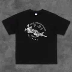 ミリタリー風　戦闘機柄Ｔシャツ メンズ カジュアルコーデに最適