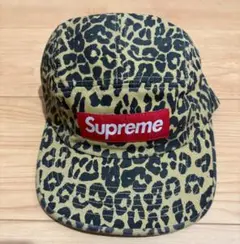 supreme camp cap leopard 豹　シュプリーム　キャップ
