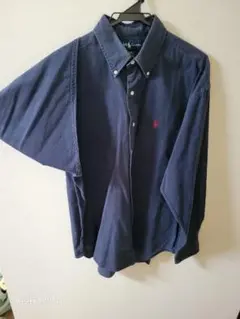 Ralph Lauren 長袖シャツ 紺色 Lサイズ