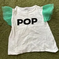 frankygrow POPプリント Tシャツ S 90 95