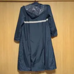 通学カッパ レインポンチョ　ネイビー　4Lサイズ