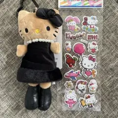 キティ　GOGOギャルマスコット　シールおまけ付き
