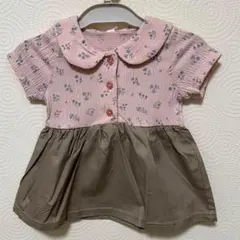 最安値❣️新品　ベビー　トップス　半袖　オシャレ　可愛い　花柄　90