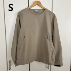 グラミチ フリークスストア　シームレス　プルオーバー　山根 ベージュ　S