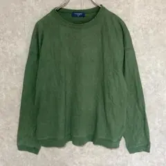 バックナンバー(M)長袖カットソー＊ロンT＊Uネック＊ゆるダボ＊無地＊綿100％