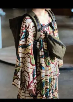 JUNMIKAMI WILDTHINGS コラボリュック ネイビー JUN MIKAMI×WILD THINGS ジュンミカミ 3LAYER BACKPACK ワイルド