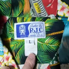 RJC アロハシャツ　ハワイ製　未使用品
