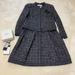 Reneツイードスーツ 36サイズ ブローチ付き