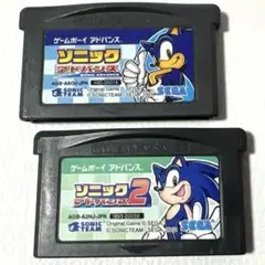 GBA ソニックアドバンス　ソニックアドバンス2 セット