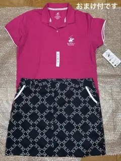 本日迄POLOCLUB他ロゴ刺繍ポロシャツ＋スカートサイズ3L相当新品未使用品
