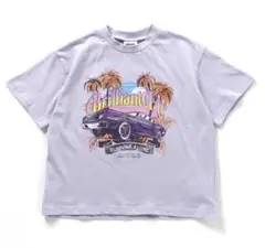 【BREEZE】半袖Tシャツ ラベンダー 120cm f.o エフオー 子供服