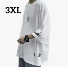 新品✨ ビックシルエット Tシャツ ワンポイント ロゴ ビッグサイズ 3XL
