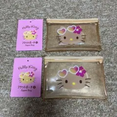 Hello Kitty ジッパーバッグ 2個セット