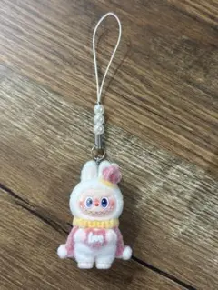 Labubu ラブブ キーホルダー ホワイト
