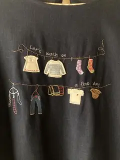 洗濯物刺繍 ⭐︎Tシャツ