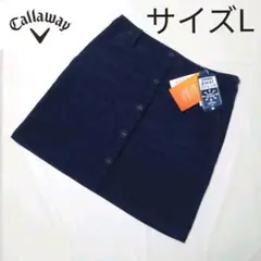 新品 キャロウェイ ゴルフ スカート 発熱素材 秋冬 レディースウェアL