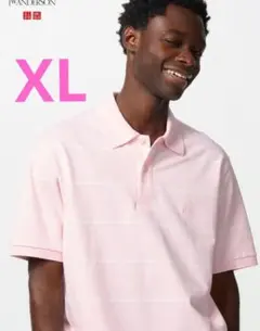 ユニクロ JW ANDERSON ドライカノコボーダーポロシャツ XLサイズ