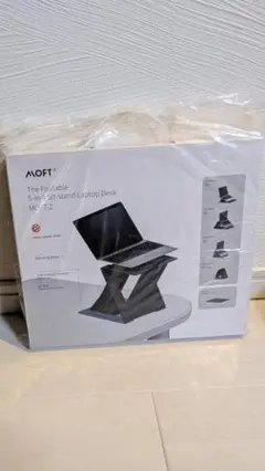 マルチPCスタンド MOFT-Z スタンディングデスク ブルー