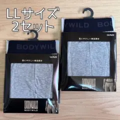 GUNZE グンゼ ボディワイルド ボクサーパンツ LLサイズ 2セット