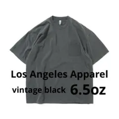 Los Angeles Apparel vintage black tシャツ
