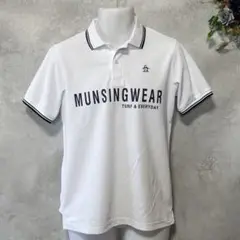 Munsingwear マンシングウェア ゴルフ 半袖 ポロシャツ ホワイト