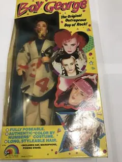 ★ボーイ・ジョージ カルチャー・クラブ ソフビ フィギュア ドール 着せかえ人形 ☆ボーイ・ジョージ カルチャー・クラブ ソフビ フィギュア