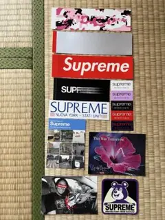 シュプリームsupreme ステッカー10枚セット