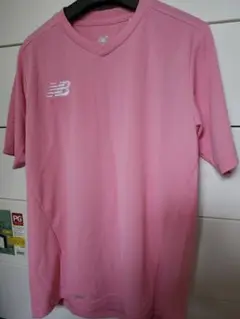 ニューバランス　Tシャツ　運動着　速乾　スポーツウェア　ピンク　Mサイズ