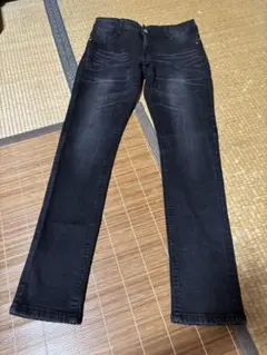 NAVY JEANS ストレートデニム ダークグレー M