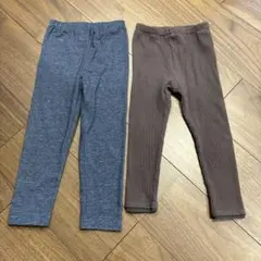 プティマイン レギンス　100 2点セット