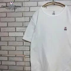 PSYCHO BUNNY サイコバニー　Tシャツ コットン　刺繍ワンポイント！